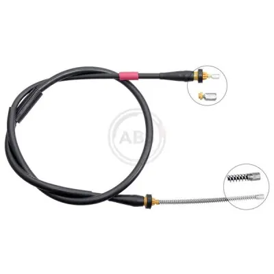 Última Versión Cable de accionamiento, freno de estacionamiento A.B.S. K17286